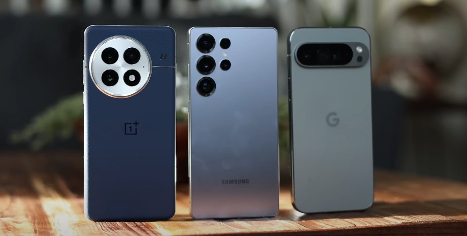 Лучшие смартфоны 2025 OnePlus 13, Samsung Galaxy S25, Google Pixel 9