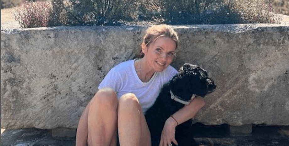 Джери Халлиуэлл-Хорнер, собака