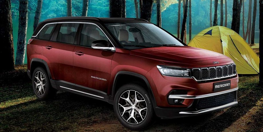 Jeep Meridian 2022, новый Jeep Meridian, Jeep Meridian, кроссовер Jeep Meridian, семиместный Jeep Compass