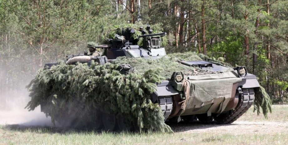 Германия, война с Россией, война в России, БМП Marder, бундесвер, разрешение на использование оружия