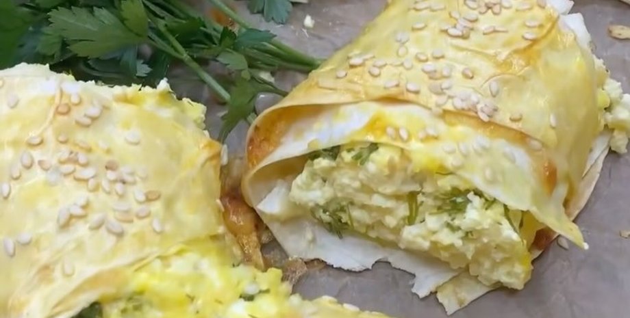 пирог, лаваш