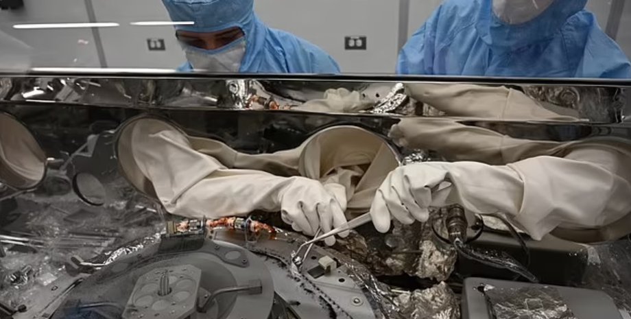 астероид Бенну, образцы