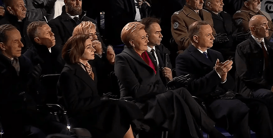 санду, президент молдовы, варшава