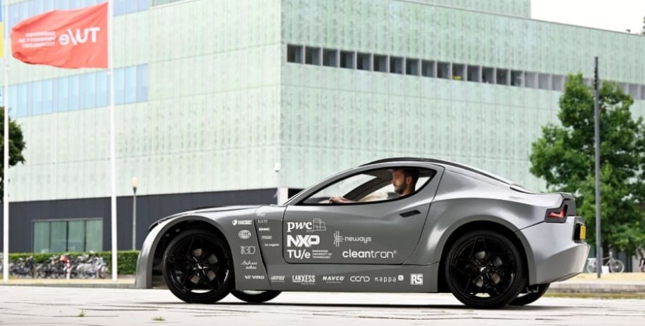 Спортивный электромобиль, электромобиль Zem, концепт-кар, авто с солнечными батареями, улавливание углерода