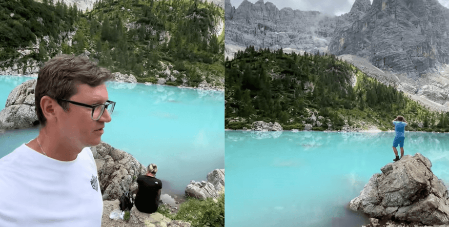 Озеро Сорапис в итальянских Альпах