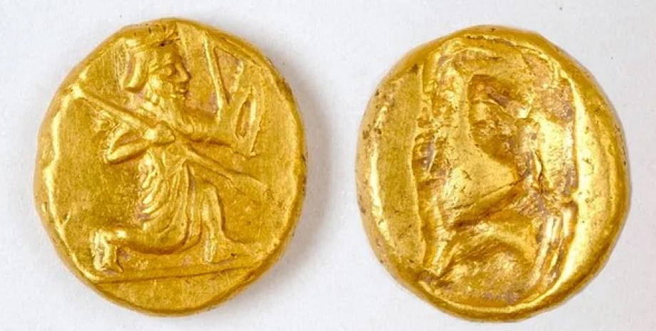 золоті монети персія дарик