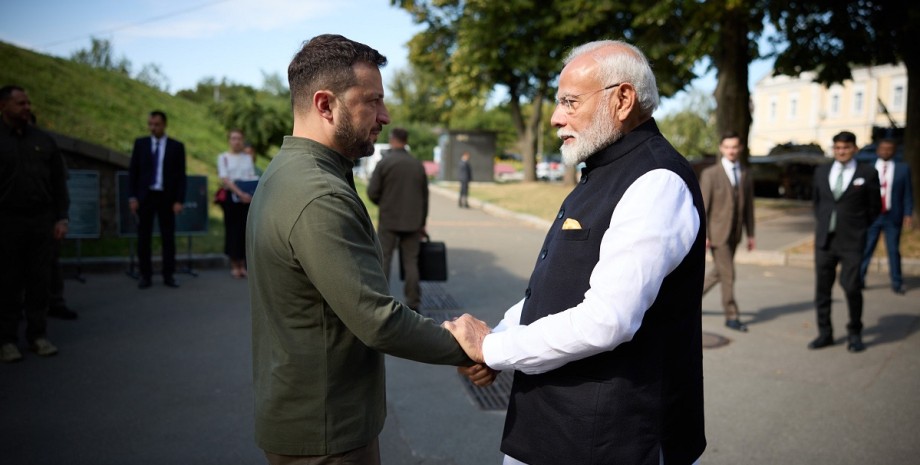 Narendra Modi met with Vladimir Zelensky in Kiev. But he told him what he said w...