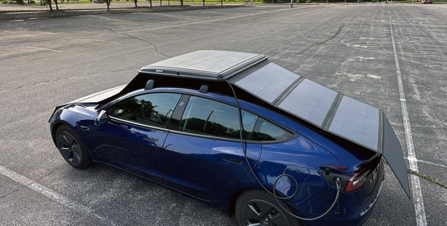 EV Solar Charger Солнечная панель для электромобиля