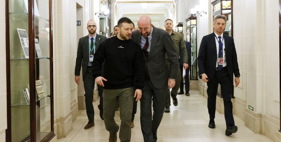 владимир зелений, шарль мішель, брюссель