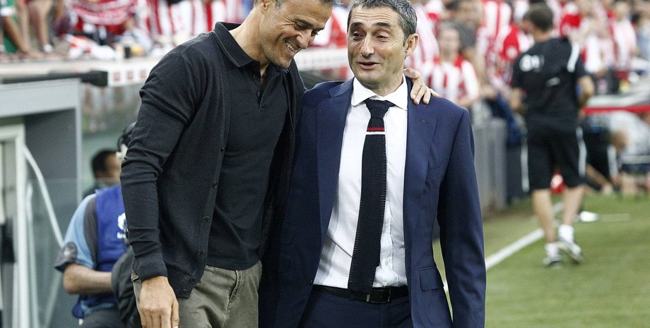 Луис Энрике, Эрнесто Вальверде / Фото: Eurosport