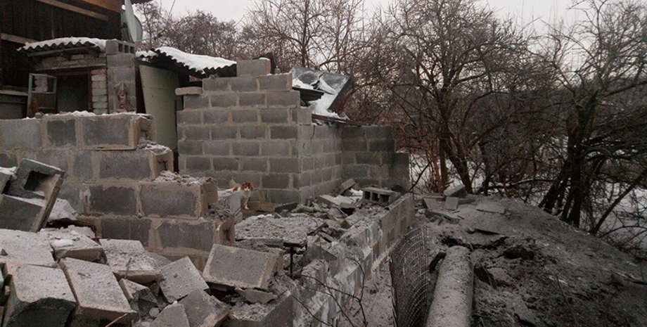 Авдеевка после обстрелов / Фото: facebook.com/Vyacheslav.Abroskin