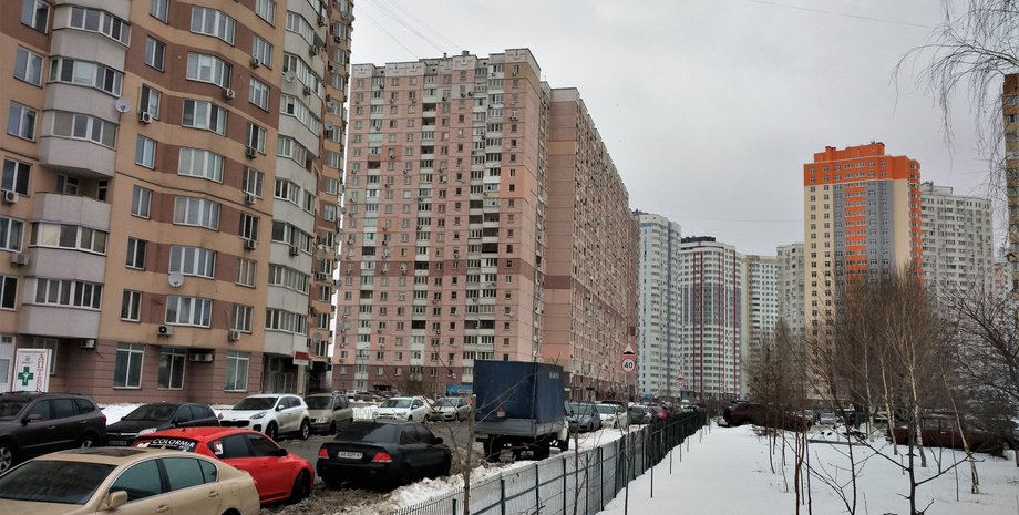 улица елены пчилки, парковка