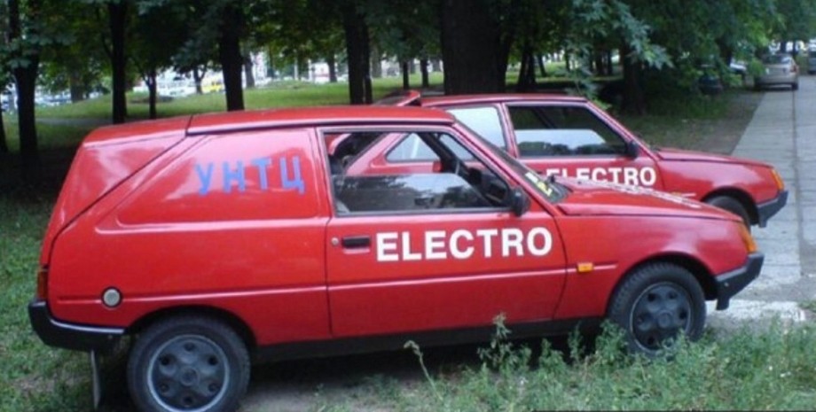 украинский электромобиль, электромобили в Украине, электромобиль ЗАЗ, электромобиль ЛАЗ