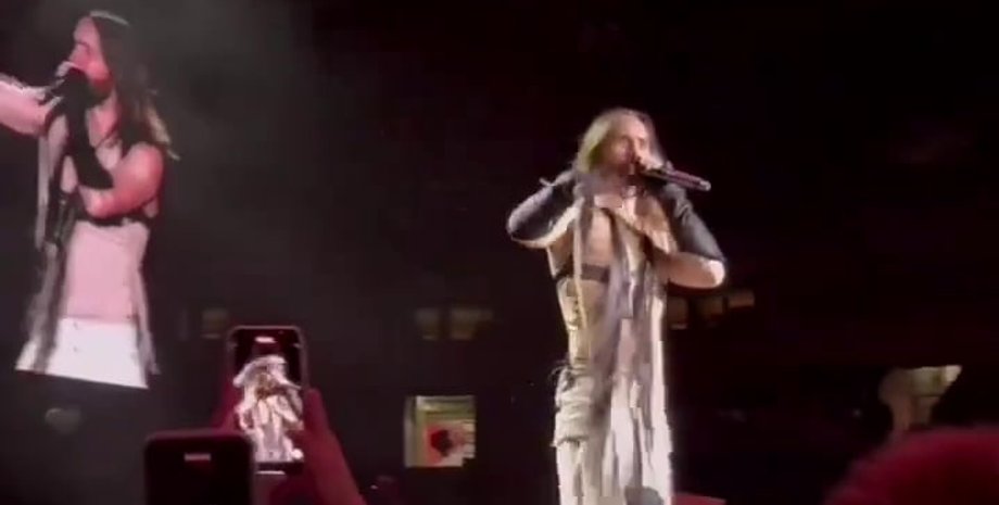 Джаред Лето, концерты, РФ, война в Украине