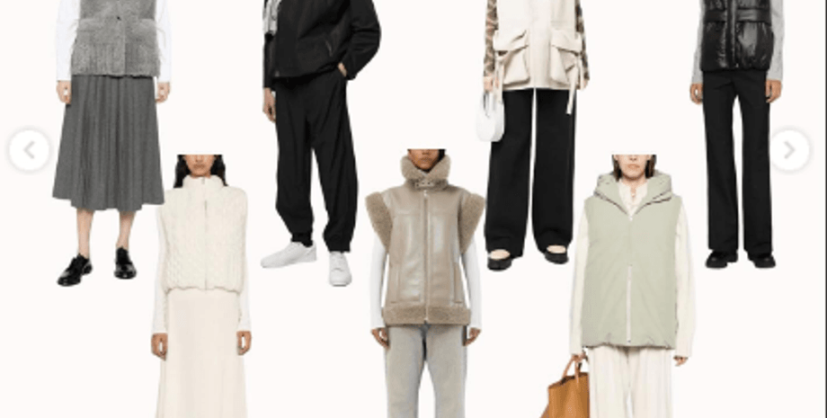 как и с чем носить женские жилеты и жилетки