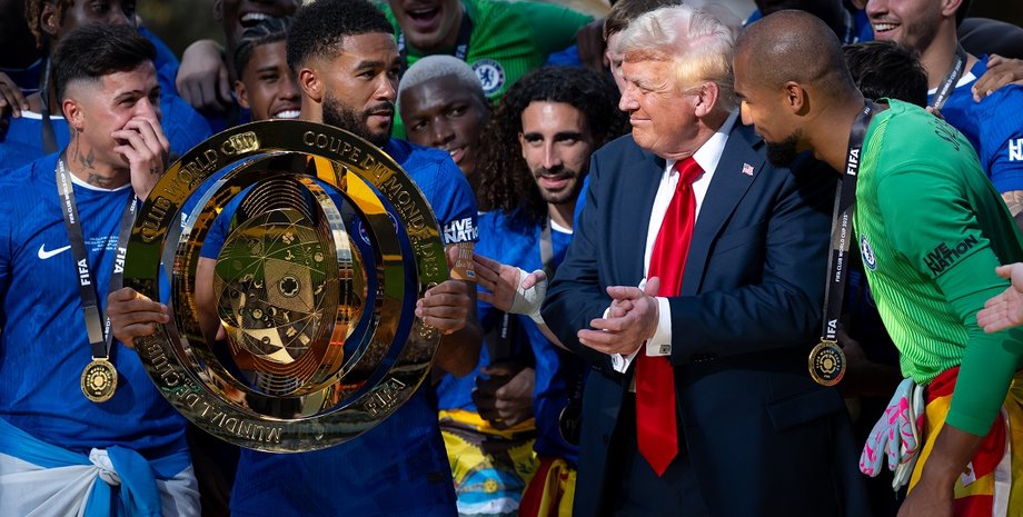 трамп челси футбол