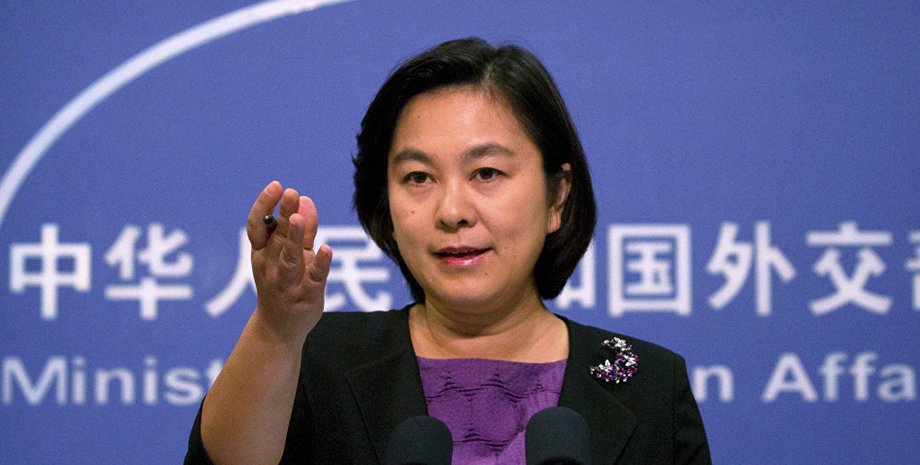 Представитель МИД Китая Хуа Чуньин / Фото: Sputnik Эстония - Орбита Sputnik