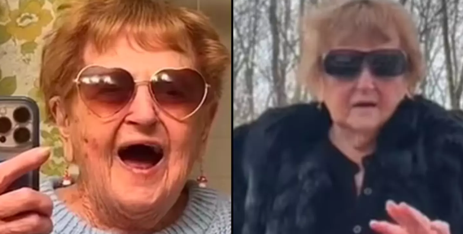 Лилиан Дорниак из Коннектикута, бабушка на похоронах, курьезы, наряды, эпатаж, юмор, приколы, интересные новости, США