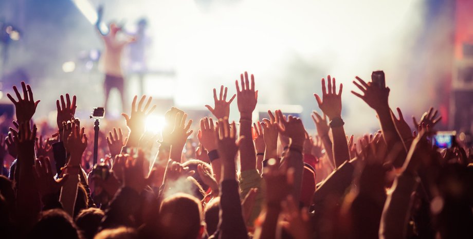 Фанаты на концерте