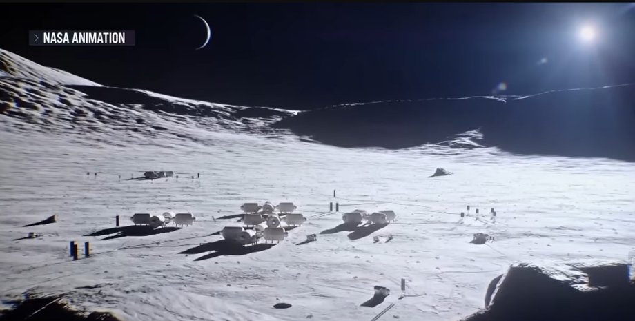 NASA представило план строительства базы на Луне