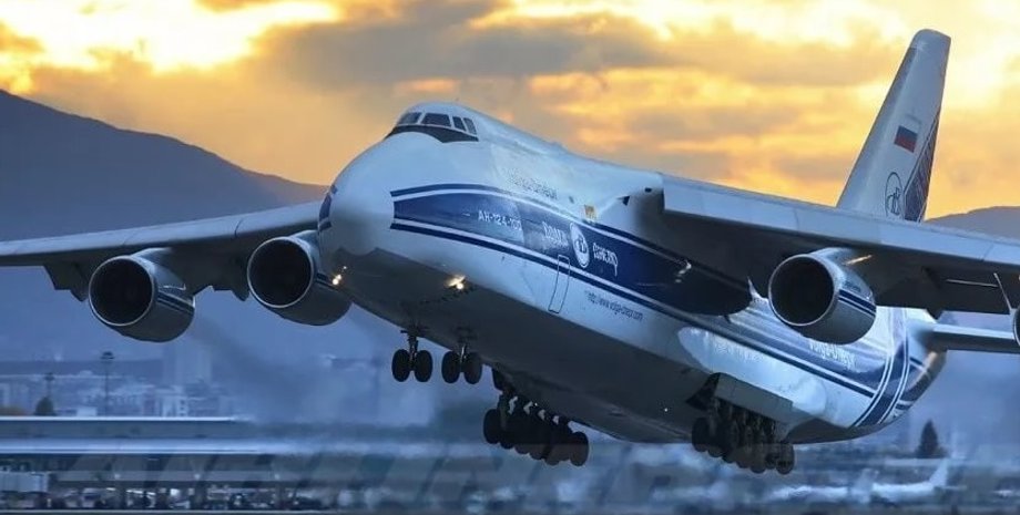 летчики, самолет, Россия, министр, хоккей, Руслан, АН-124, Сергей Шойгу