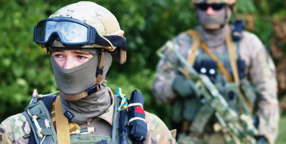 Силовики в Донбассе / Фото пресс-центра АТО