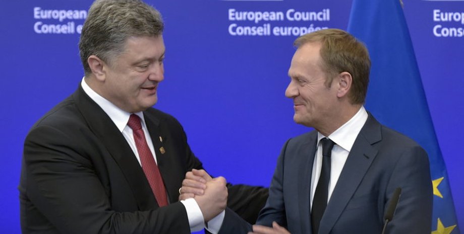 Петр Порошенко и Дональд Туск / Фото: Reuters