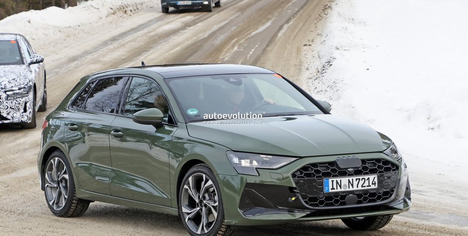 Audi, Audi A3, Хэтчбек, Авто, Автомобили, Новинки, Обновление, Дизайн, Фото, Гибрид, Внешний вид