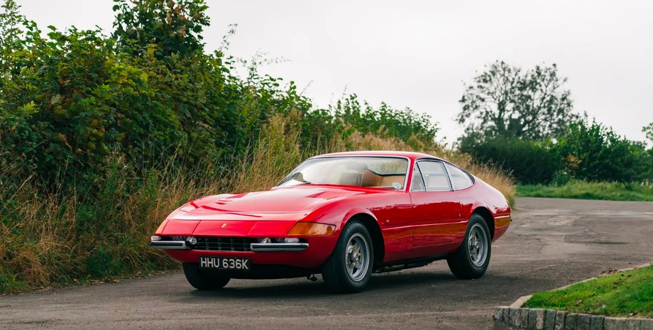 Ferrari 365 GTB/4 "Daytona" Berlinetta 1971 года, аукцион, уникальный феррари, феррари классический