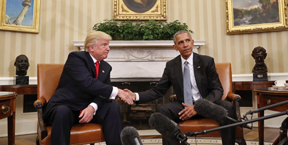 Дональд Трамп и Барак Обама / Фото AP