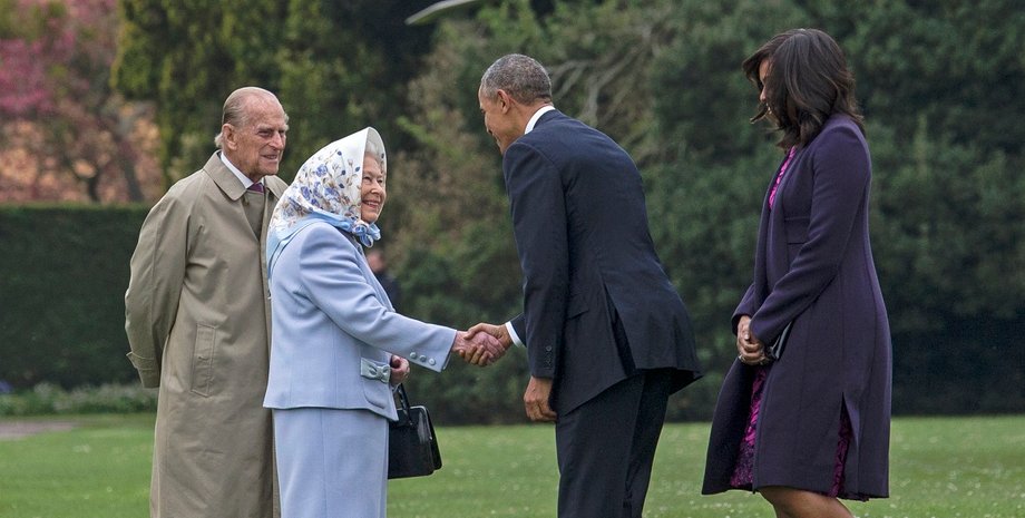 барак обама, королева елизавета