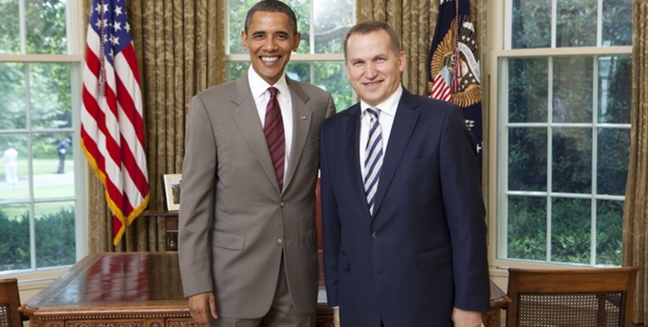 Александр Моцик (справа) / Фото: ПолитНавигатор