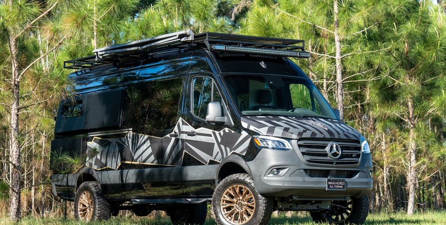 Mercedes Sprinter AWD 170 WB, Mercedes Sprinter, тюнінг Mercedes Sprinter, дім на колесах, автодім Mercedes Sprinter