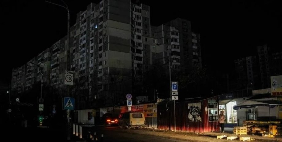 Донецк без света