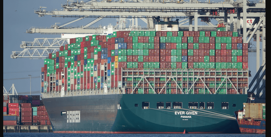 Ever Given, контейнеровоз, фото