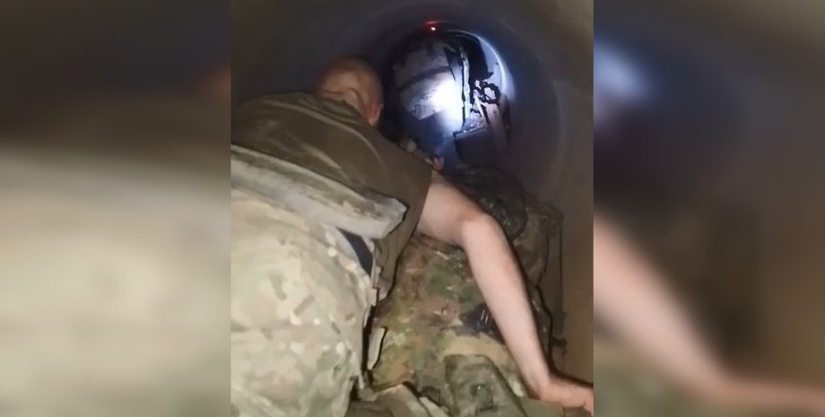 Диверсанти ЗС РФ намагаються пробратись у Покровськ по трубі