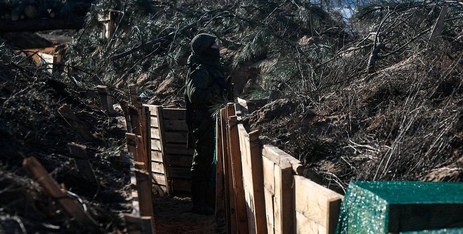 ВС РФ, война в Украине, солдат, окопы, траншеи