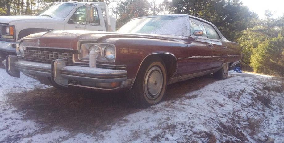Buick Electra 1973, Buick Electra, Buick Electra 225, заброшенные авто