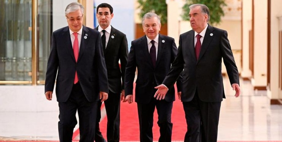 Центральня Азия, президенты, лидеры, ЕС, Европа, фото