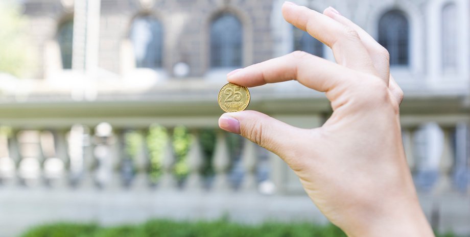 25 копеек, Украина, деньги, фото