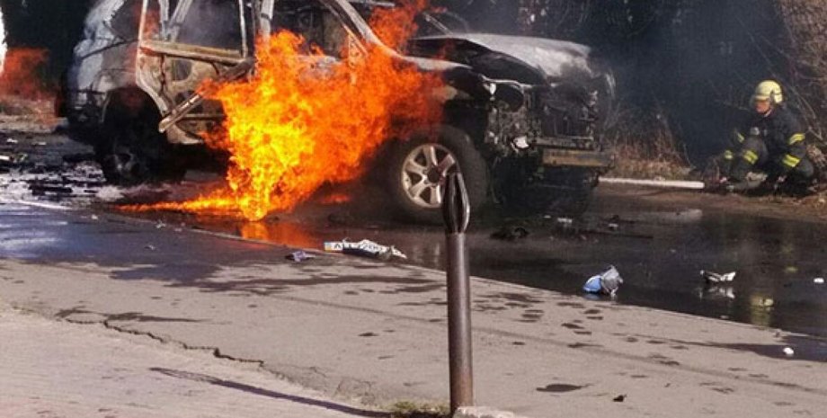 взрыв авто, военкома взорвали