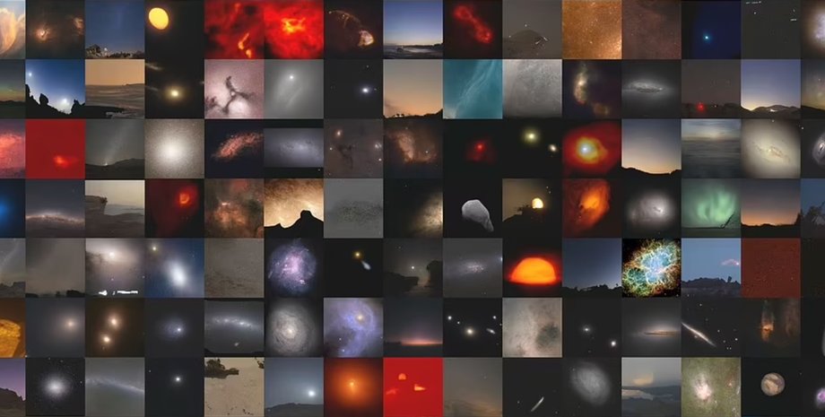космічні знімки, мозаїка, NASA