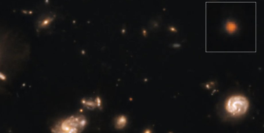 самая старая галактика Capotauro