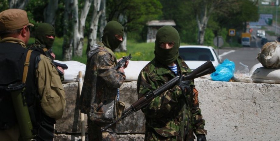 Террористы в Донецке/УНИАН