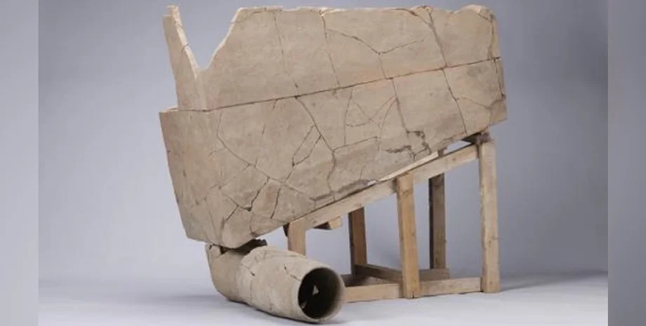 исследования, раскопки, находка, туалет