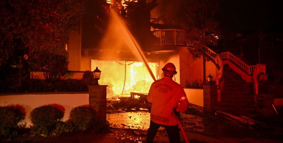 Калифорния, Калифорния пожары, Лос-Анджелес пожар