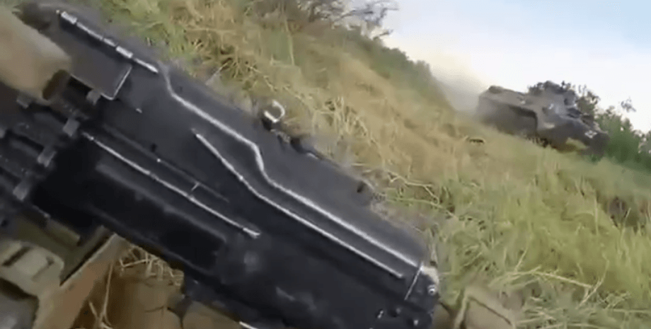 бтр, автомат, війна бій, відео бою, війна вид від першої особи