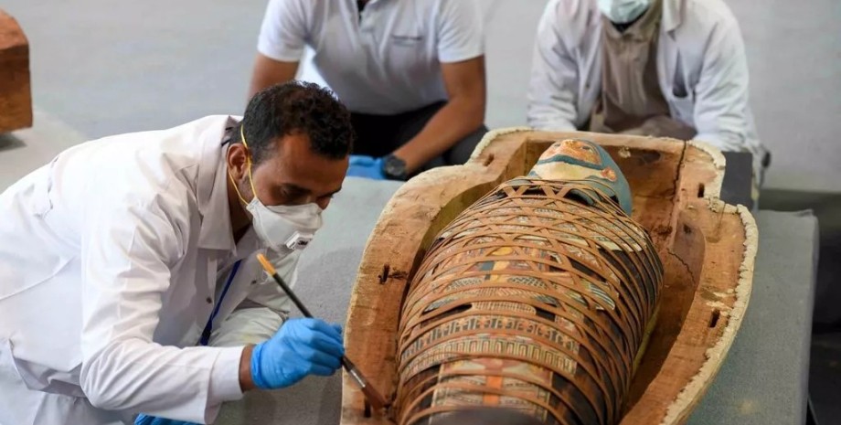 Исследование запаха мумий Исследование запаха мумий