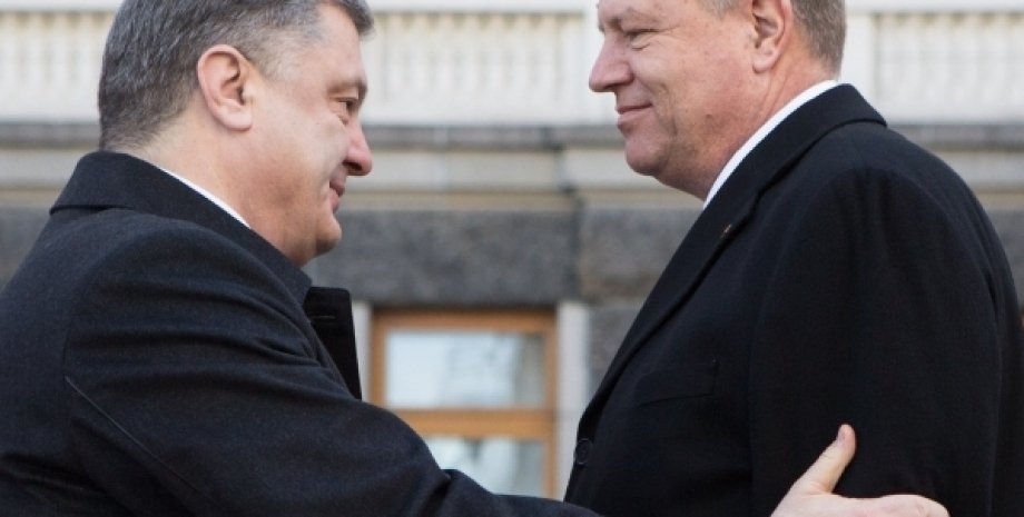 Петр Порошенко и Клаус Йоханнис / Фото пресс-службы президента Украины