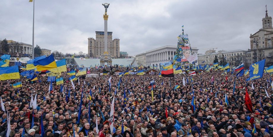 Евромайдан / Фото: yatsenyuk.org.ua